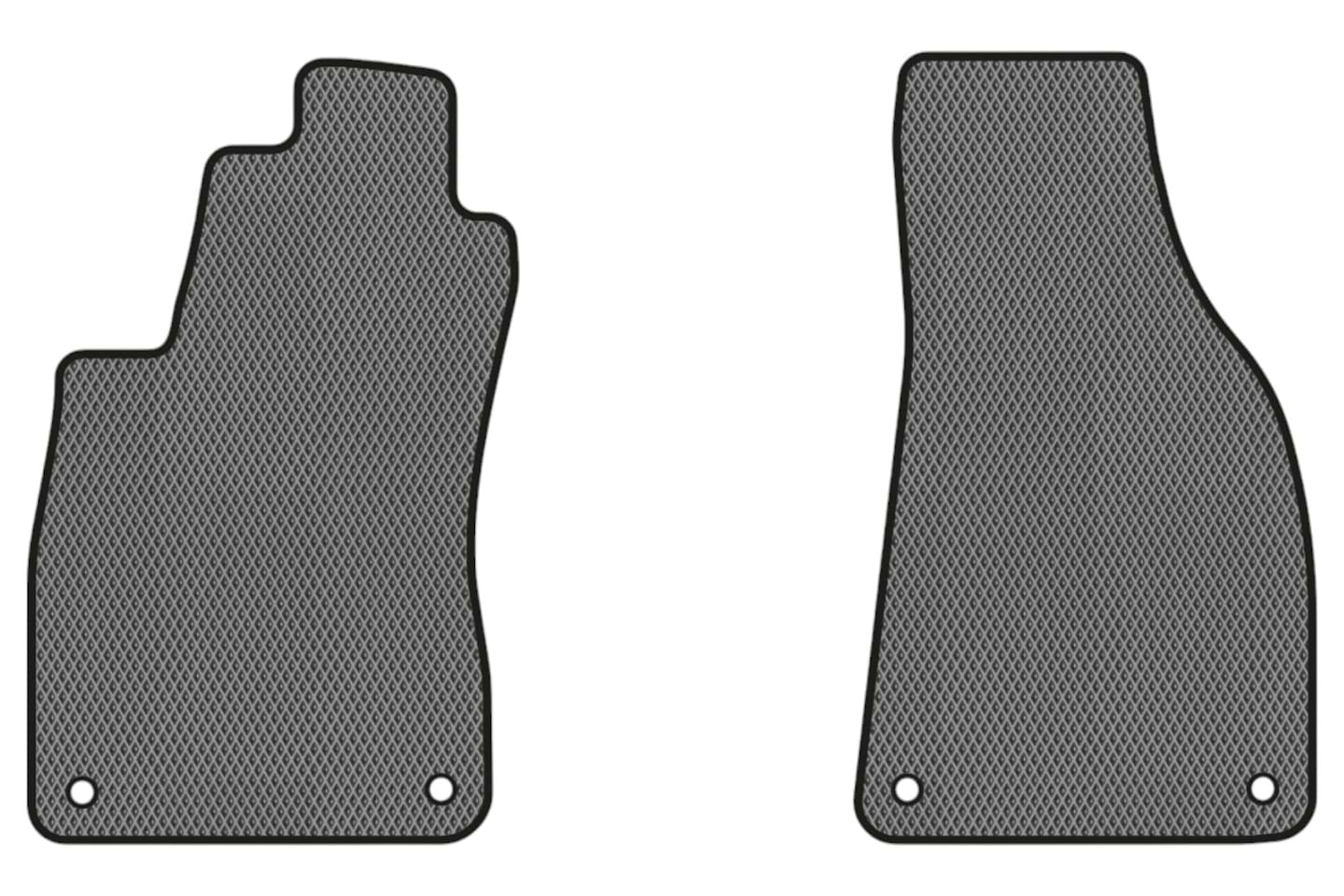 EVA килимки в салон авто передні EVAtech для A4 (B6) MT Audi 2000-2004 2 покоління Sedan EU (AU1408AG2AV4RGB)