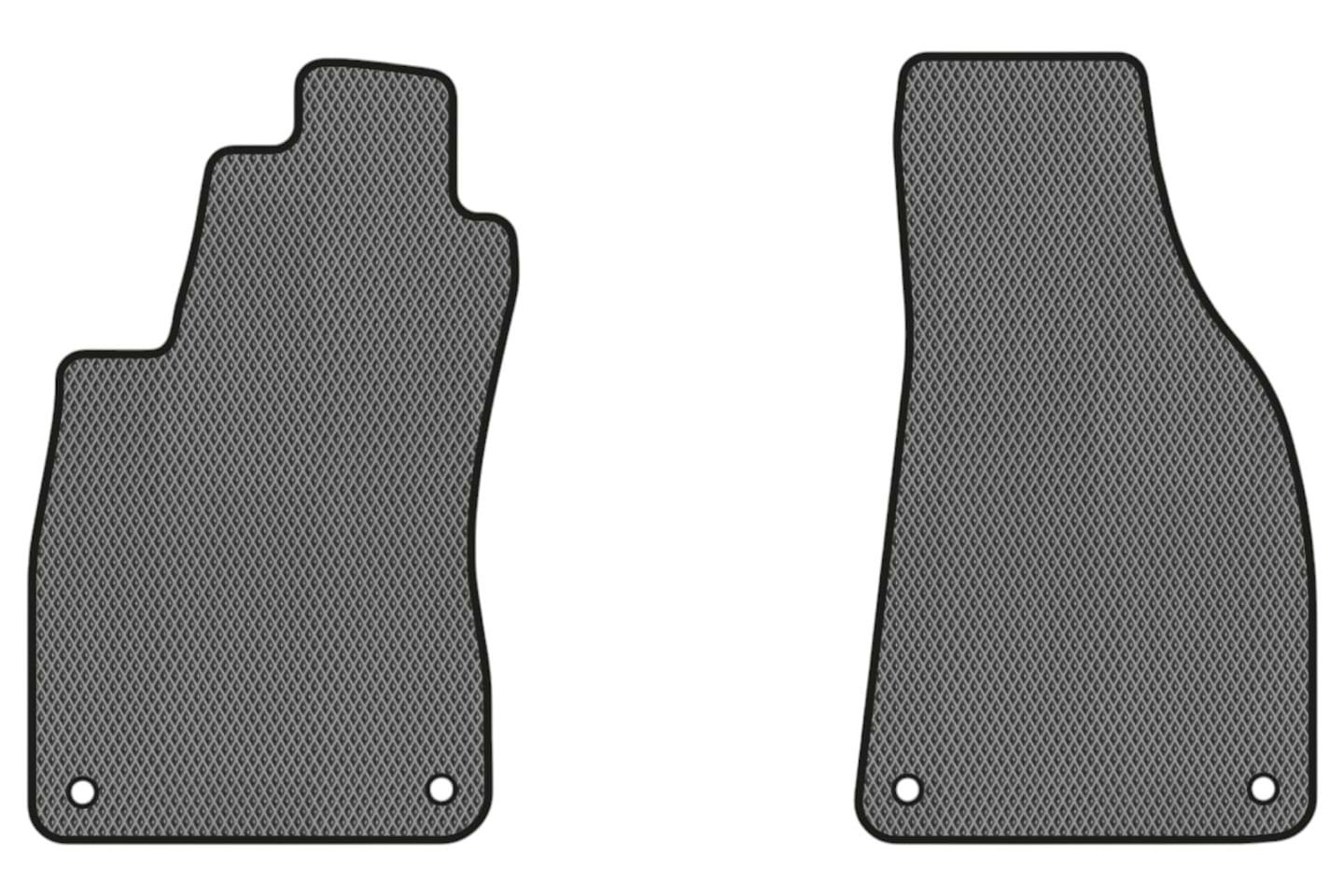 EVA килимки в салон авто передні EVAtech для A4 (B6) MT Audi 2000-2004 2 покоління Combi EU (AU1410AG2AV4RGB)