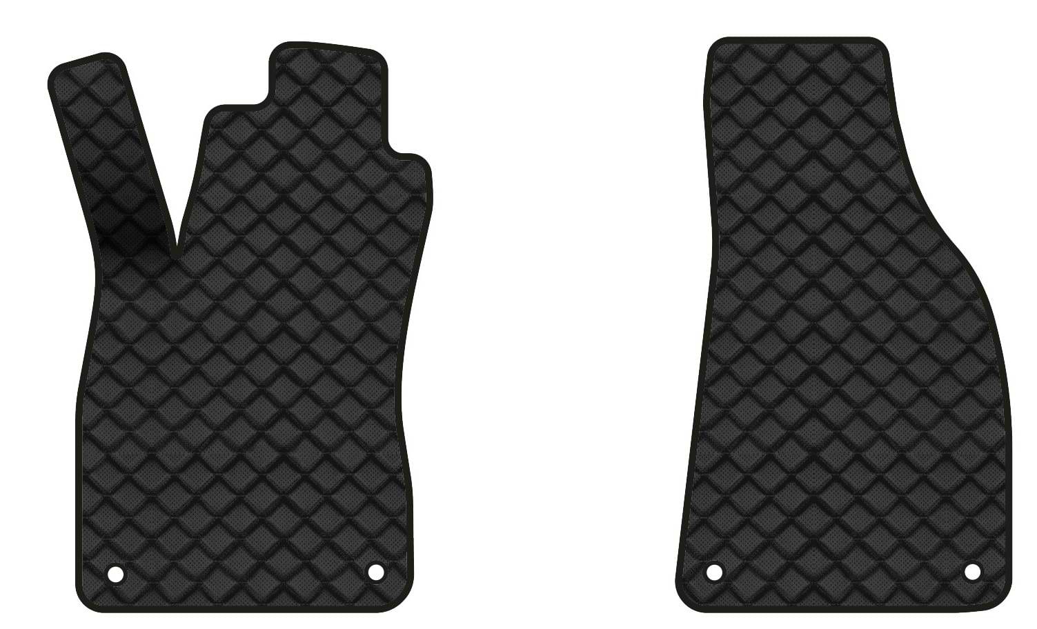 Коврики из экокожи в салон авто передние EVAtech ECO для A4 (B6) AT Audi 2000-2004 2 поколение Combi EU AU12130AV2AV4BBB