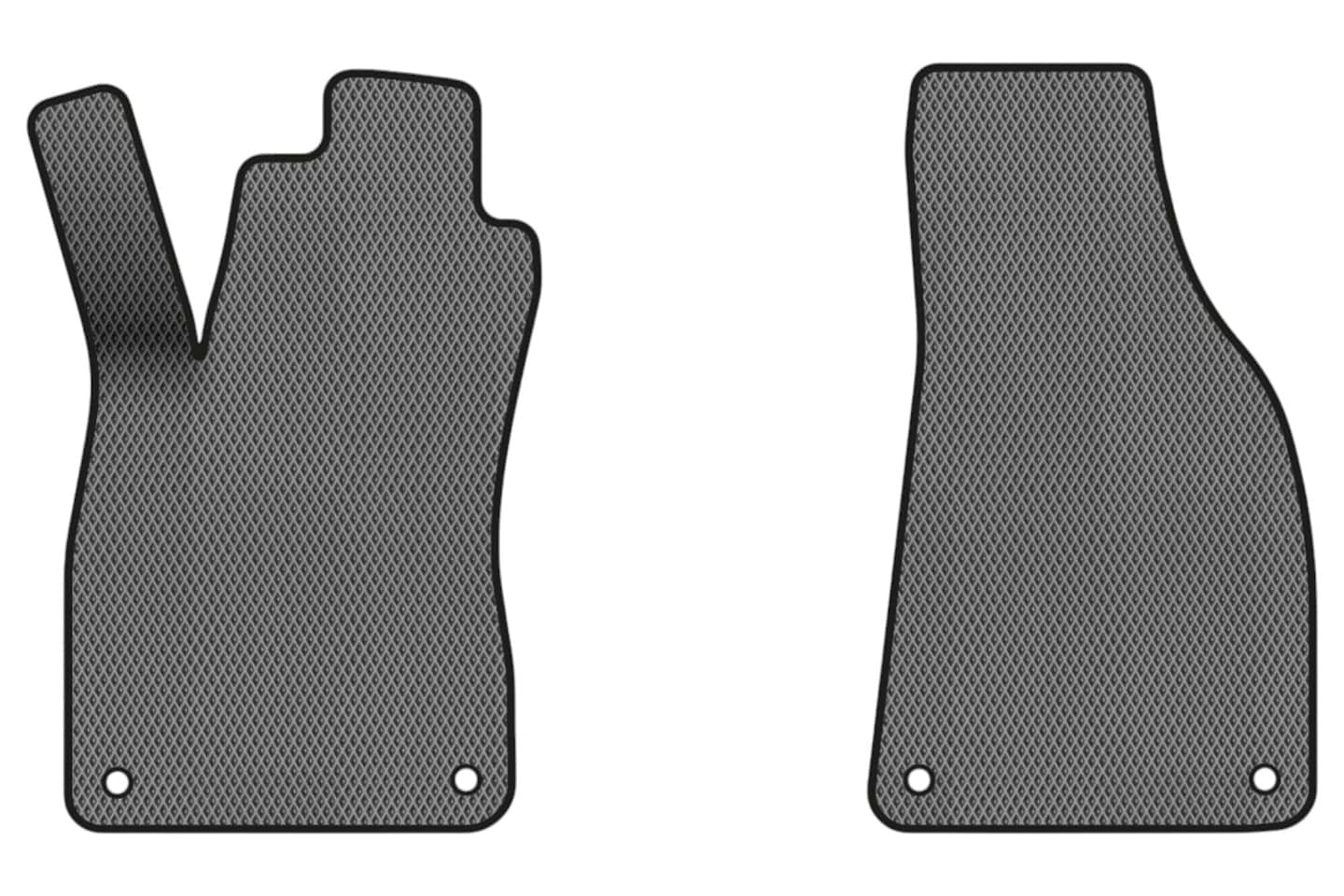 EVA килимки в салон авто передні EVAtech для A4 (B6) MT Audi 2000-2004 2 покоління Combi EU (AU1410AV2AV4RGB)