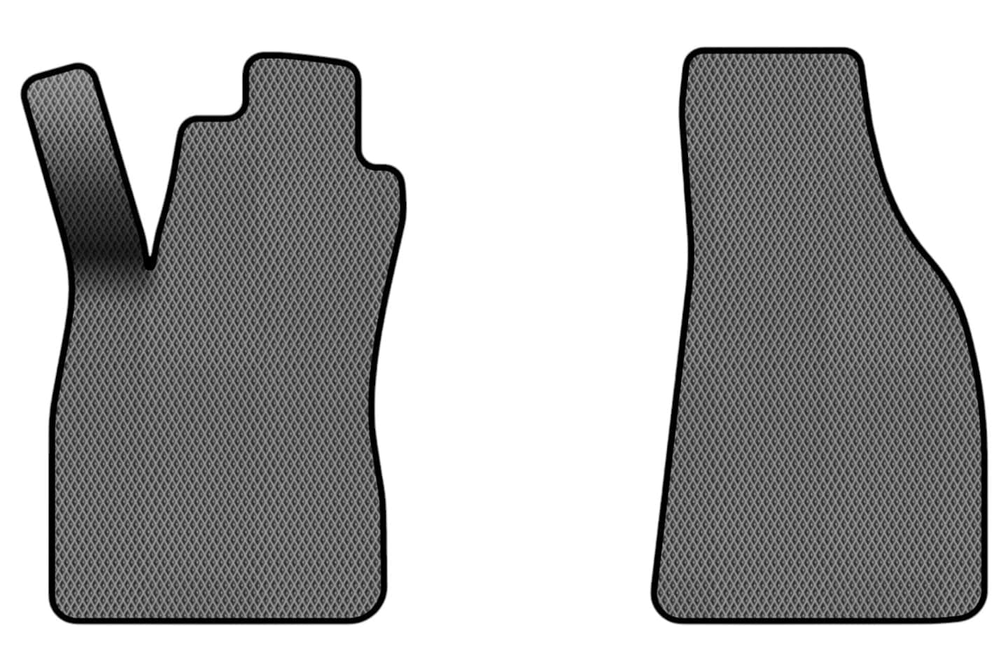 EVA килимки в салон авто передні EVAtech для A4 (B6) MT Audi 2000-2004 2 покоління Combi EU (AU1410AV2RGB)