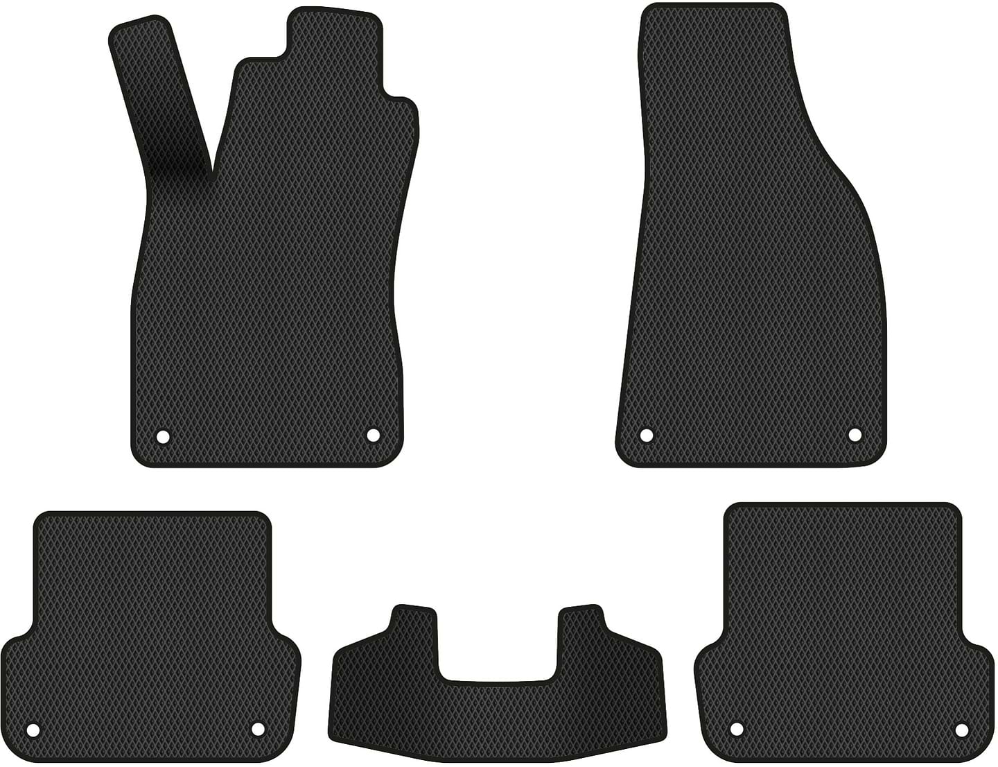 EVA коврики в салон авто EVAtech для A4 (B6) MT Audi 2000-2004 2 поколение Combi EU (AU1410CV5AV8RBB)