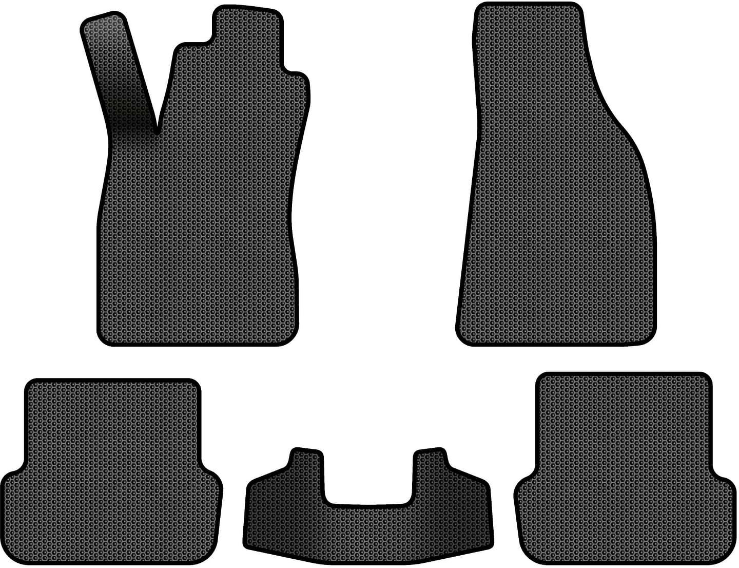 EVA коврики в салон авто EVAtech для A4 (B6) MT Audi 2000-2004 2 поколение Combi EU (AU1410CV5SBB)