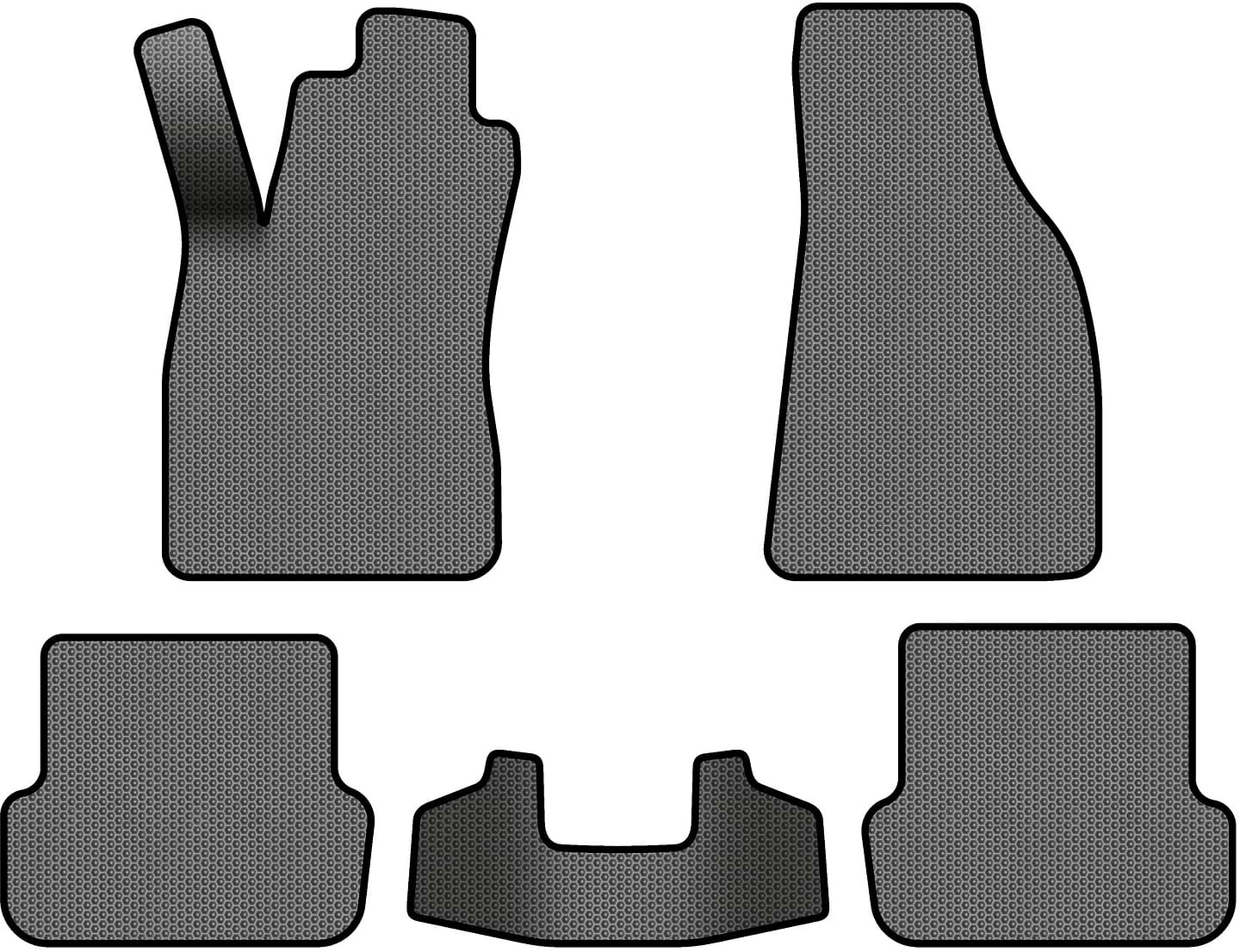 EVA коврики в салон авто EVAtech для A4 (B6) MT Audi 2000-2004 2 поколение Combi EU (AU1410CV5SGB)