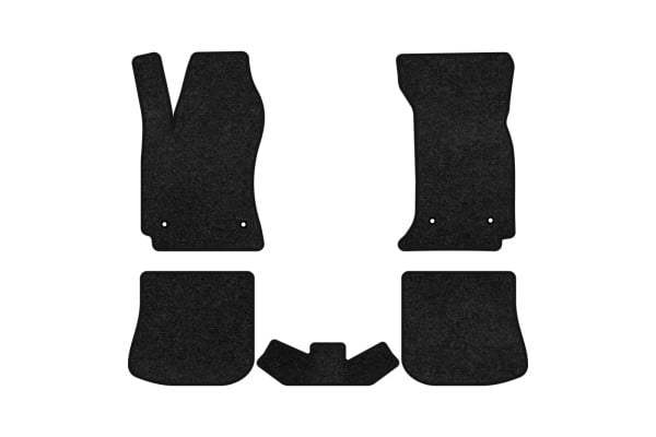 Коврики ворсовые в салон авто EVAtech Premium для Audi A4 (B5) 1994-1999 1 поколение Combi EU черный кант AU14120C5TL4VPB