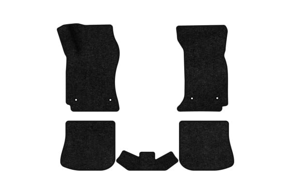 Коврики ворсовые в салон авто EVAtech Standard для Audi A4 (B5) 1994-1999 1 поколение Combi EU черный кант AU14120CD5TL4VEB