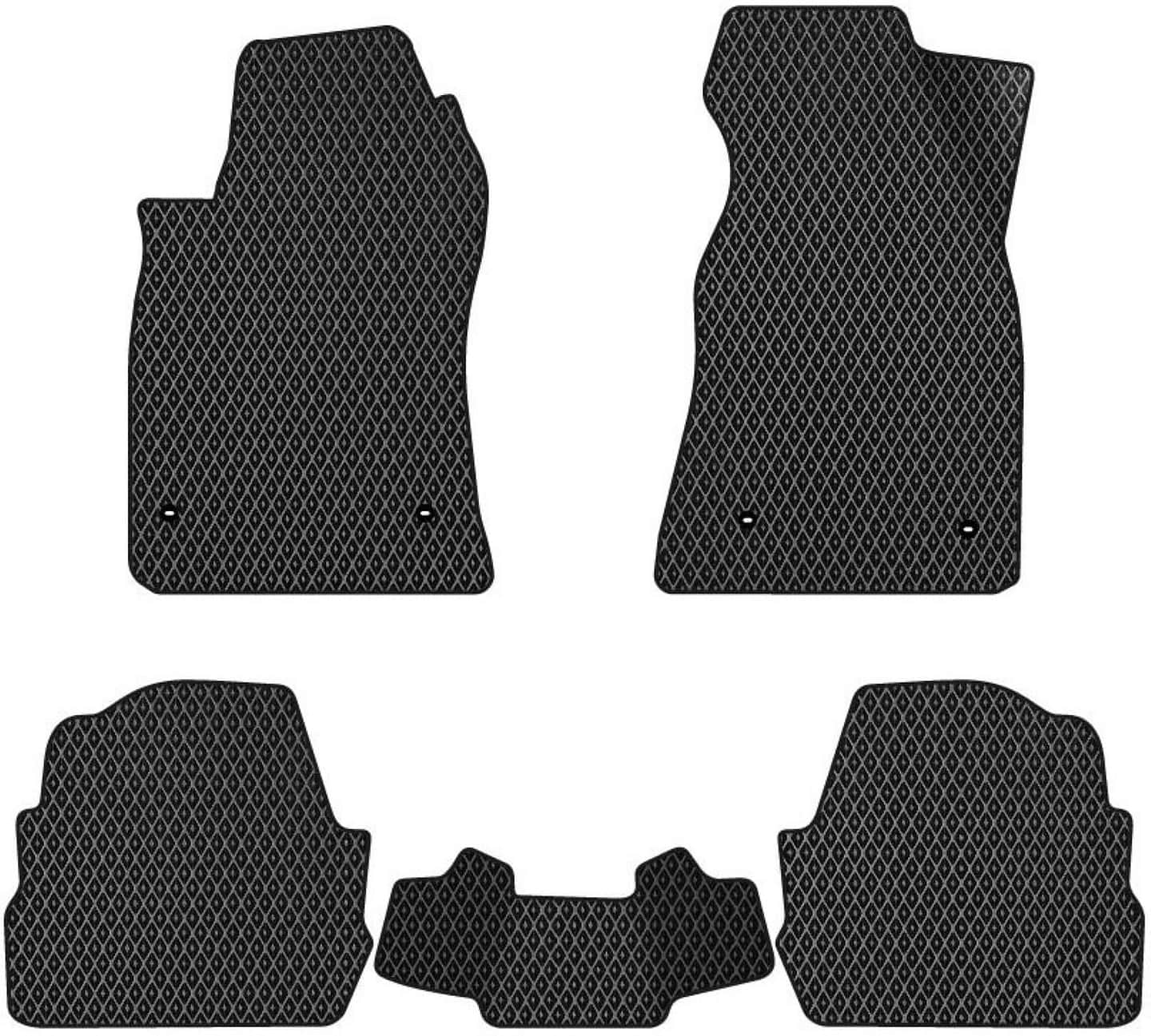 EVA коврики в салон авто EVAtech для A6 (C5) FWD Audi 1997-2001 2 поколение Combi EU (AU14125CBB5TL4RBB)