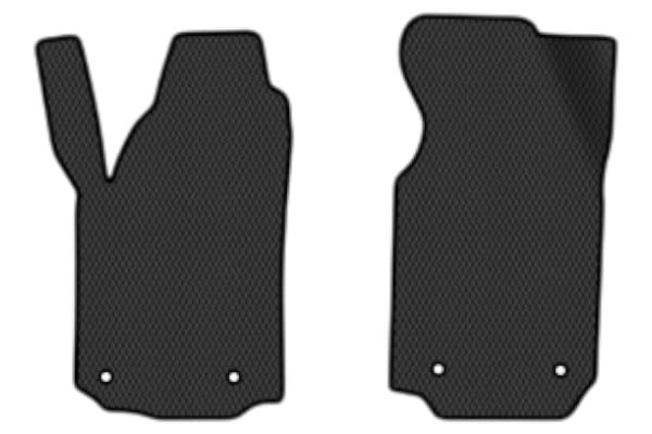 EVA килимки в салон авто передні EVAtech для A6 (C4) Audi 1994-1997 1 покоління Combi EU (AU1415A2AV4RBB)