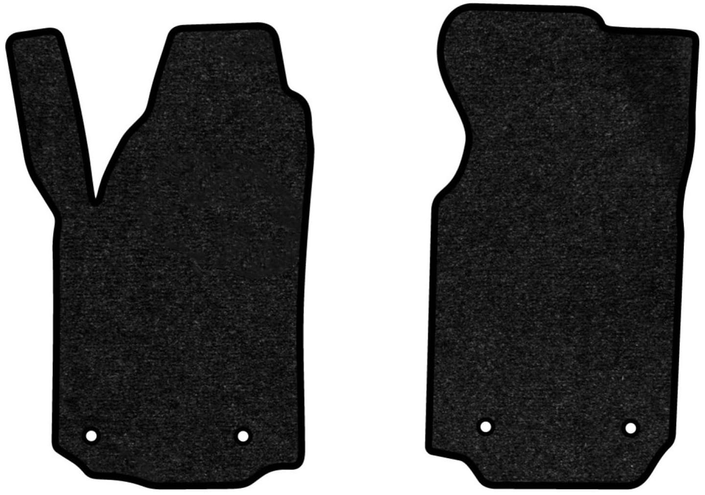 Коврики ворсовые в салон авто EVAtech Standard для Audi A6 (C4) 1994-1997 1 поколение Combi EU черный кант AU1415A2AV4VEB