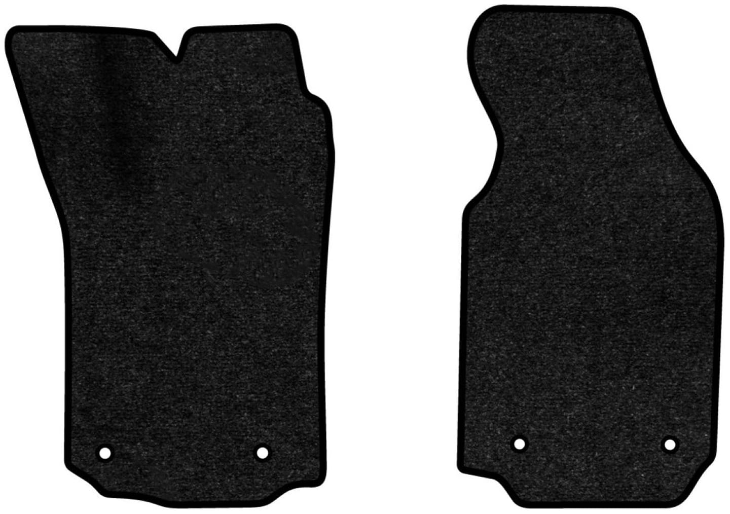 Коврики ворсовые в салон авто EVAtech Standard для Audi A6 (C4) 1994-1997 1 поколение Combi EU черный кант AU1415AE2AV4VEB