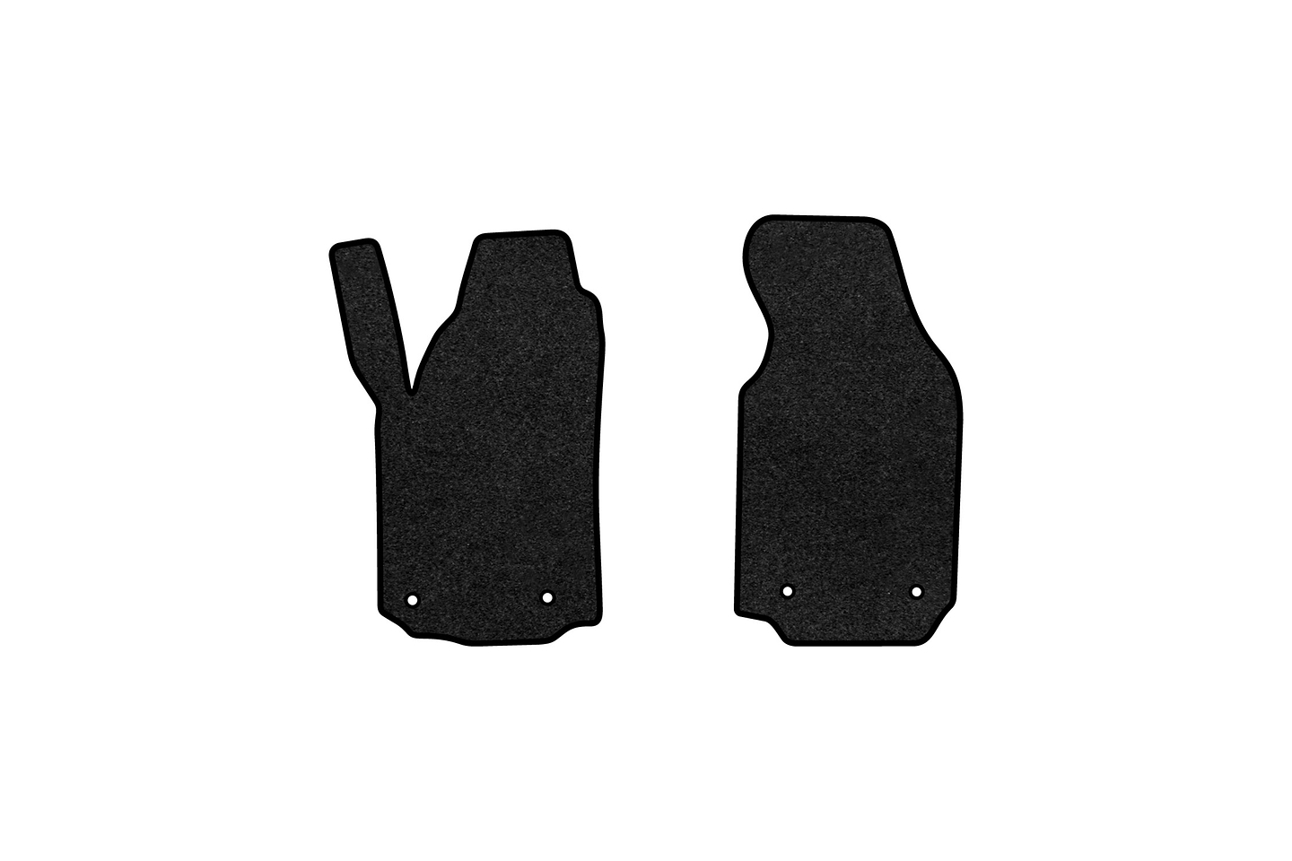 Коврики ворсовые в салон авто EVAtech Premium для Audi A6 (C4) 1994-1997 1 поколение Combi EU черный кант AU1415AV2AV4VPB