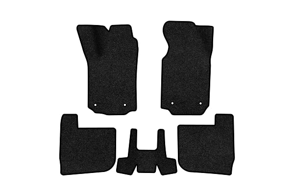 Фото - Коврики ворсовые в салон авто EVAtech Premium для Audi A6 (C4) 1994-1997 1 поколение Combi EU черный кант AU1415CD5AV4VPB