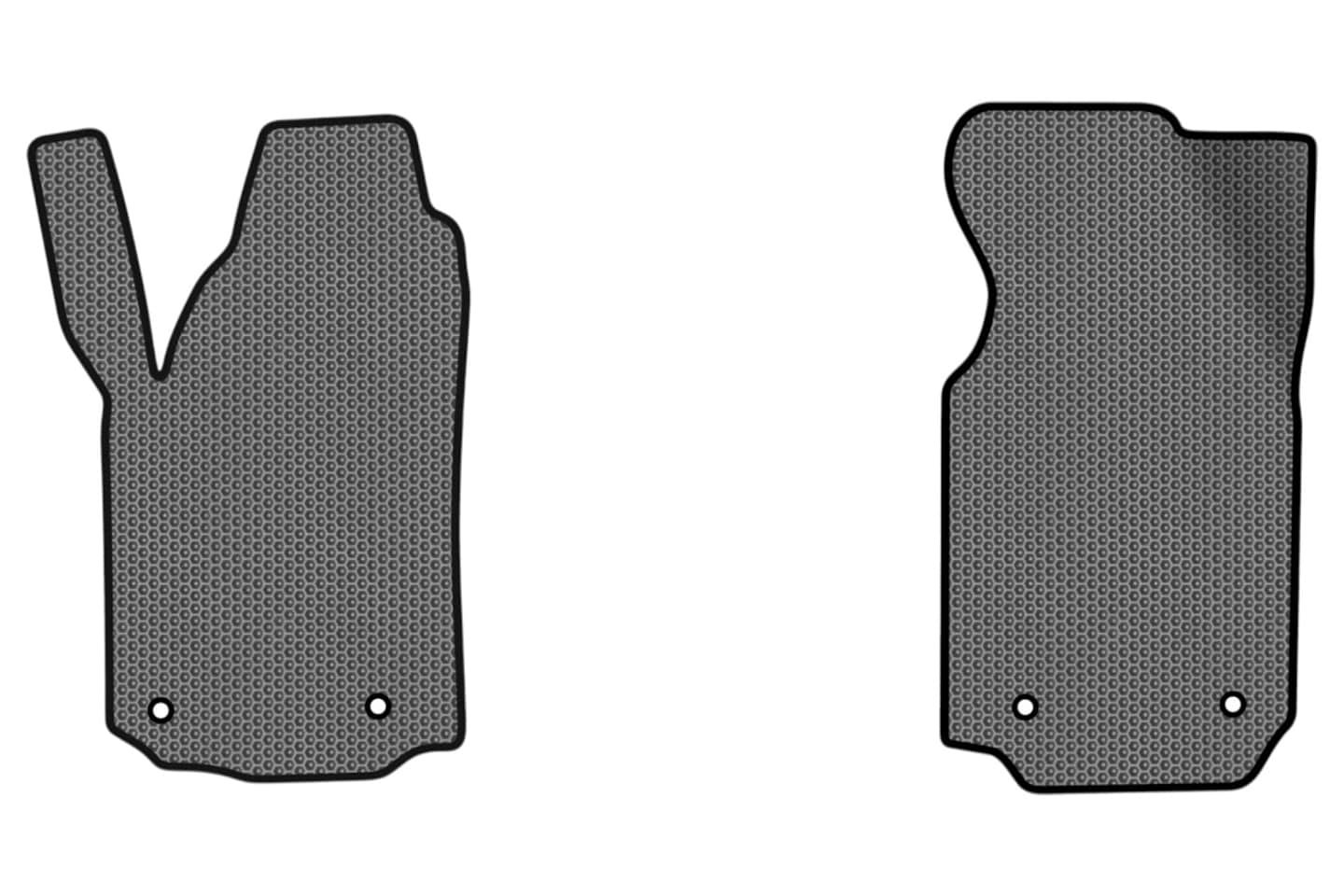 EVA килимки в салон авто передні EVAtech для A6 (C4) Audi 1994-1997 1 покоління Sedan EU (AU1416A2AV4SGB)