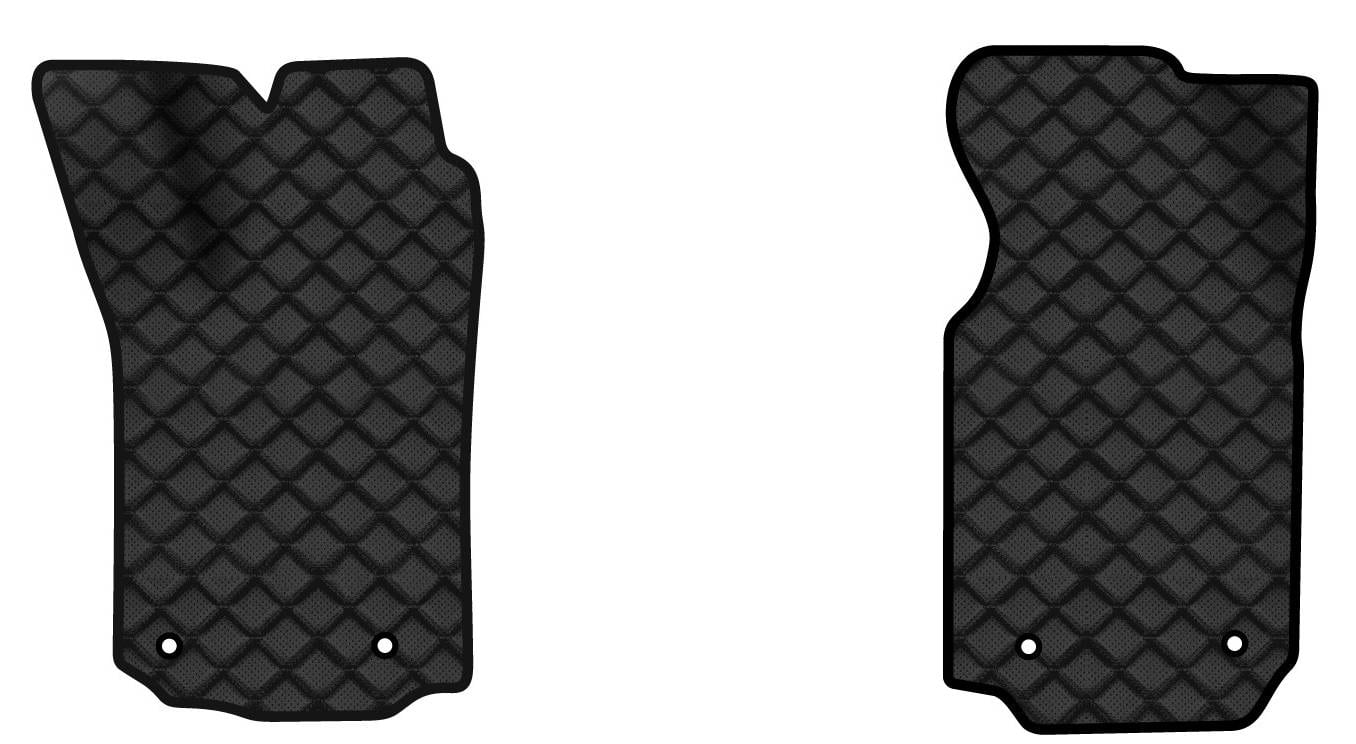 Коврики из экокожи в салон авто передние EVAtech ECO для A6 (C4) Audi 1994-1997 1 поколениея Sedan EU AU1416AD2AV4BBB