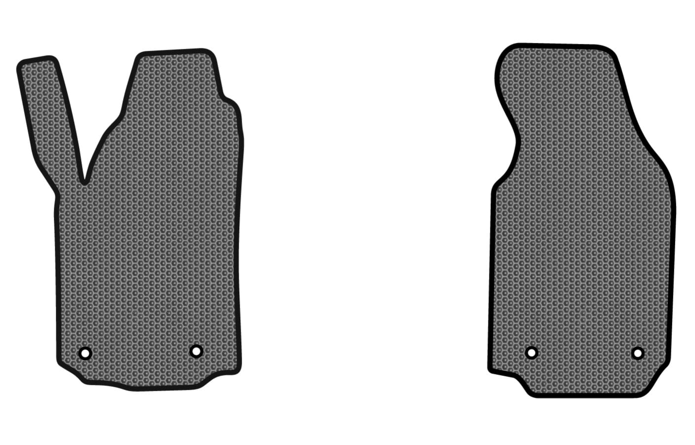 EVA килимки в салон авто передні EVAtech для A6 (C4) Audi 1994-1997 1 покоління Sedan EU (AU1416AV2AV4SGB)
