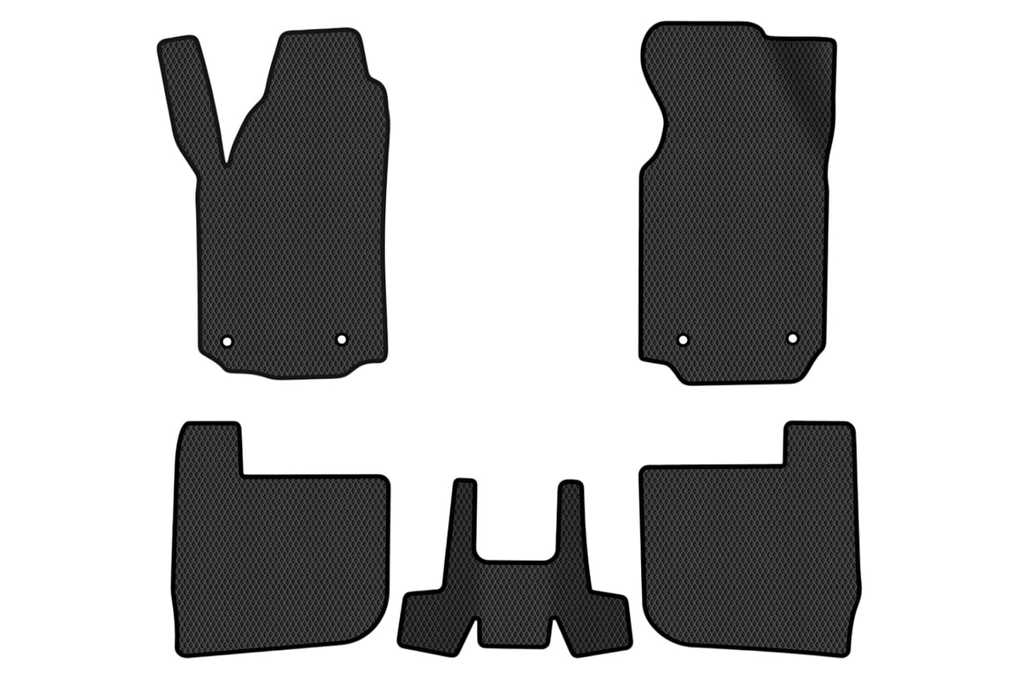 EVA коврики в салон авто EVAtech для A6 (C4) Audi 1994-1997 1 поколение Sedan EU (AU1416C5AV4RBB)