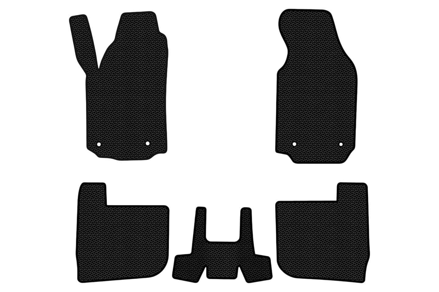 EVA коврики в салон авто EVAtech ля A6 (C4) Audi 1994-1997 1 поколение Sedan EU (AU1416CV5AV4KBB)