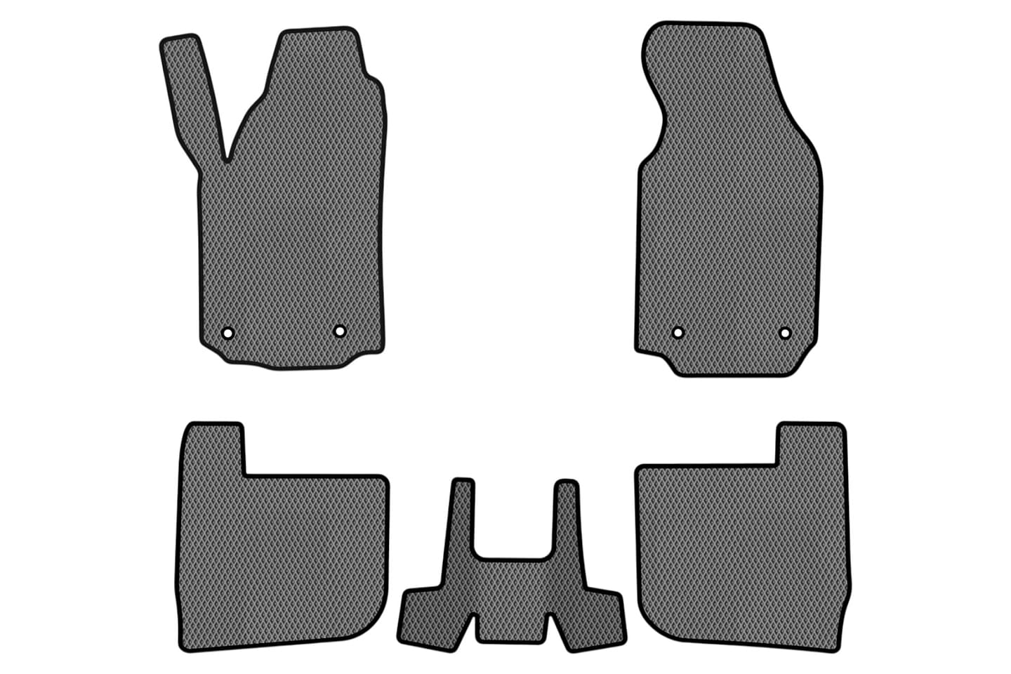 EVA коврики в салон авто EVAtech для A6 (C4) Audi 1994-1997 1 поколение Sedan EU (AU1416CV5AV4RGB)