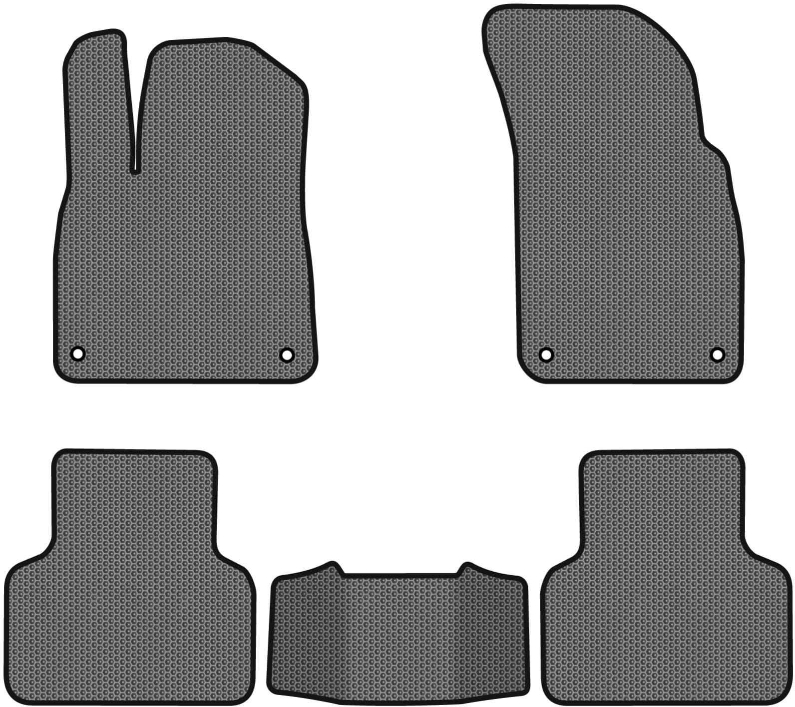 EVA коврики в салон авто EVAtech для Q8 Audi 2018 1 поколение SUV EU (AU1571CVB5AV4SGB)