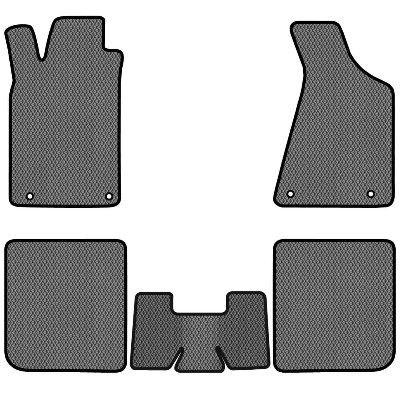 EVA коврики в салон авто EVAtech для 80 (B4) Audi 1991-1995 4 поколение Sedan EU (AU21093CV5AV4RGB)