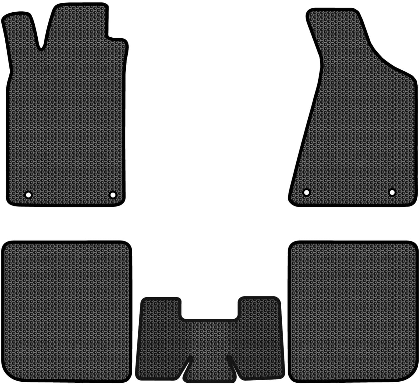 EVA коврики в салон авто EVAtech для 80 (B4) Audi 1991-1995 4 поколение Sedan EU (AU21093CV5AV4SBB)