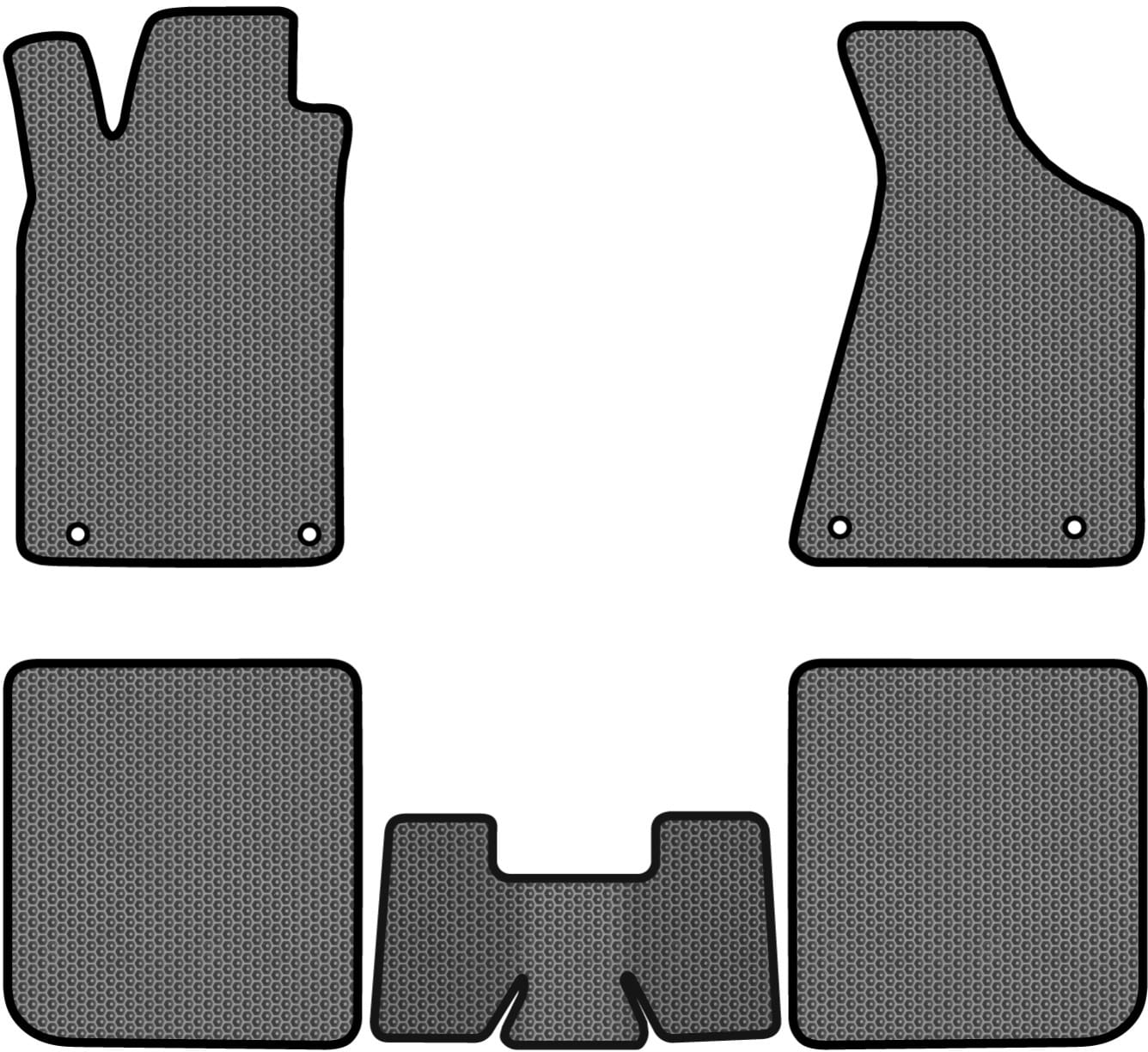 EVA коврики в салон авто EVAtech для 80 (B4) Audi 1991-1995 4 поколение Sedan EU (AU21093CV5AV4SGB)