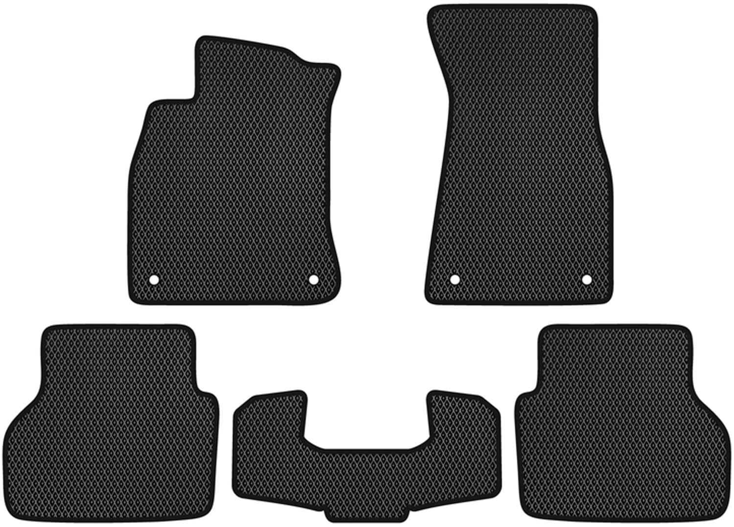 EVA коврики в салон авто EVAtech для A6 (C8) (4 clips) Audi 2018 5 поколение Sedan EU (AU21630CB5AV4RBB)