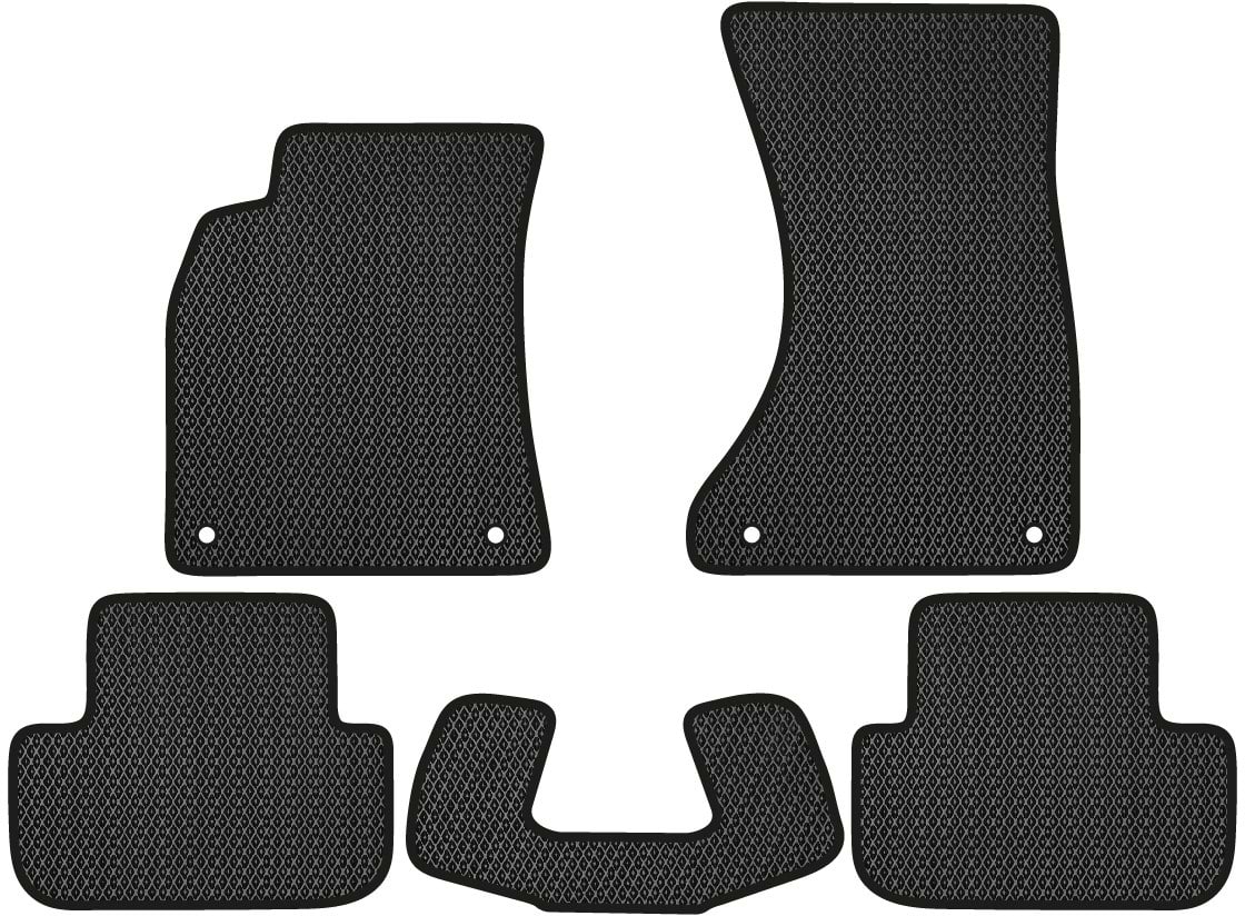 EVA коврики в салон авто EVAtech для A5 Sportback (8T) 5-doors Liftback/Htb Audi 2009-2016 1 поколение Liftback EU (AU21735CB5AV4RBB)