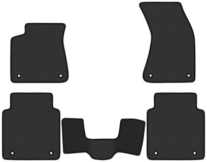 EVA коврики в салон авто EVAtech для A8 (D4) Long Base Audi 2010-2017 3 поколение Sedan EU (AU21762CB5AV4RBB)
