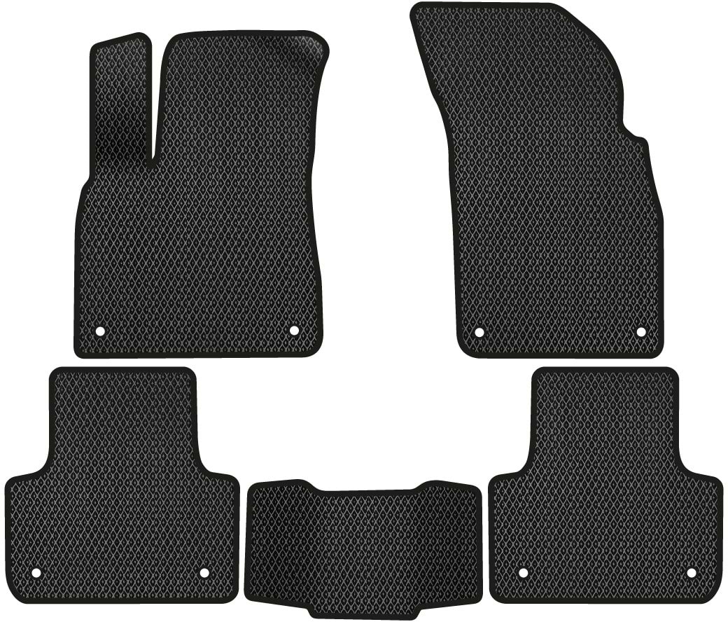 EVA коврики в салон авто EVAtech для Q7 (4M) 7 seats Audi 2015 2 поколение SUV EU (AU21983CVK5AV8RBB)