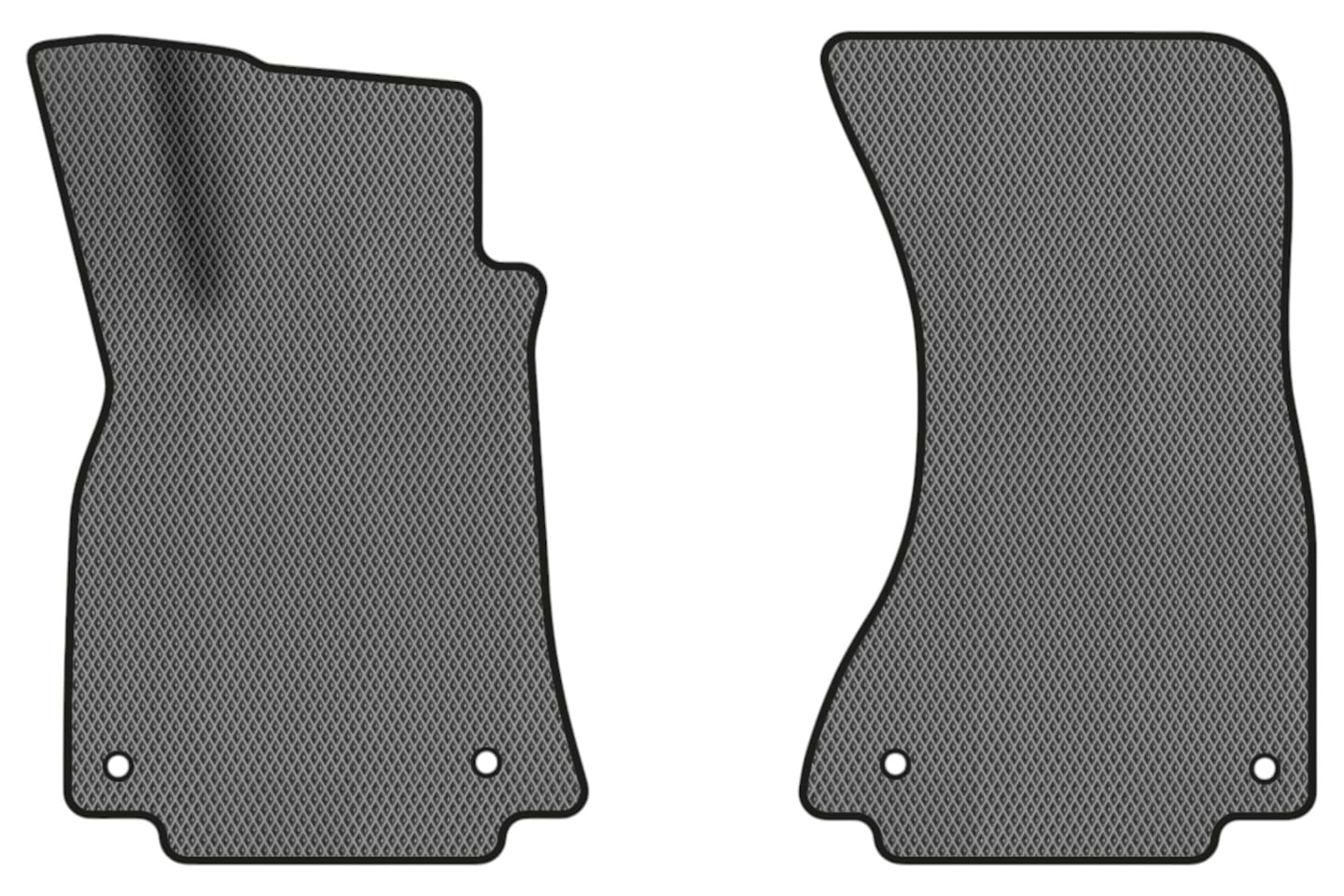 EVA килимки в салон авто передні EVAtech для A4 (B8) Audi 2008-2011 4 покоління Sedan EU (AU31001AD2AV4RGB)