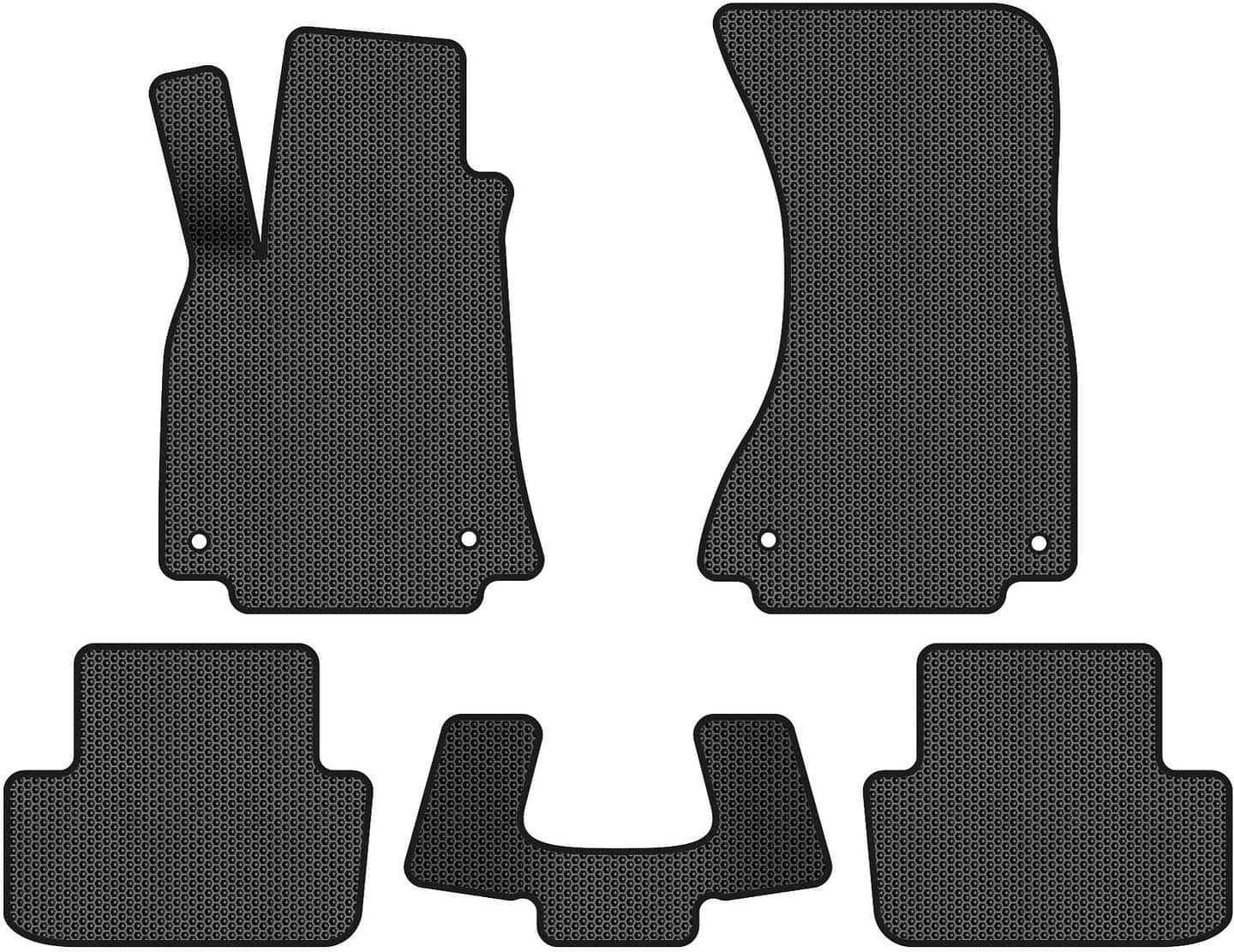 EVA коврики в салон авто EVAtech для A4 (B8) Audi 2008-2011 4 поколение Sedan EU (AU31001C5AV4SBB)