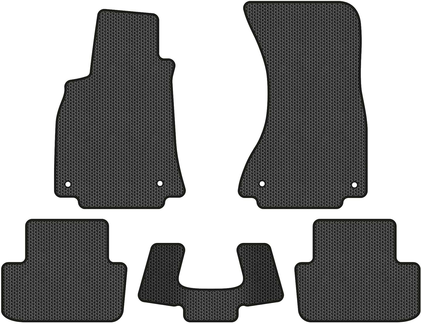 EVA коврики в салон авто EVAtech для A4 (B8) Audi 2008-2011 4 поколение Sedan EU (AU31001CB5AV4SBB)