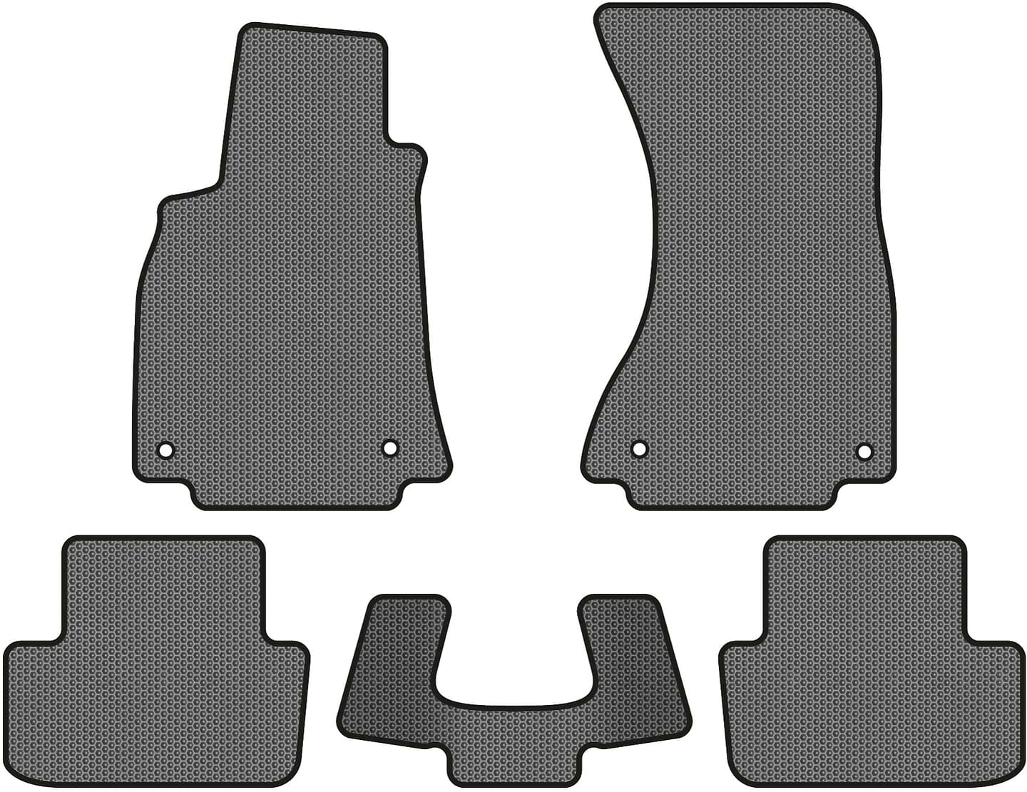 EVA коврики в салон авто EVAtech для A4 (B8) Audi 2008-2011 4 поколение Sedan EU (AU31001CB5AV4SGB)