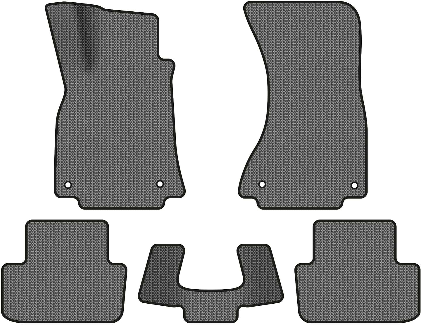 EVA коврики в салон авто EVAtech для A4 (B8) Audi 2008-2011 4 поколение Sedan EU (AU31001CD5AV4SGB)