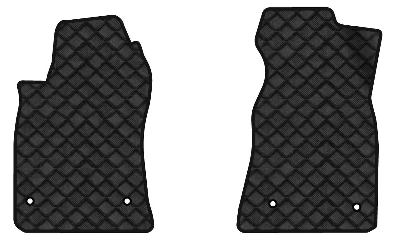 Коврики из экокожи в салон авто передние EVAtech ECO для A6 (C5) 4WD Restyling Audi 2001-2004 2 поколение Sedan EU AU31012AB2AV4BBB