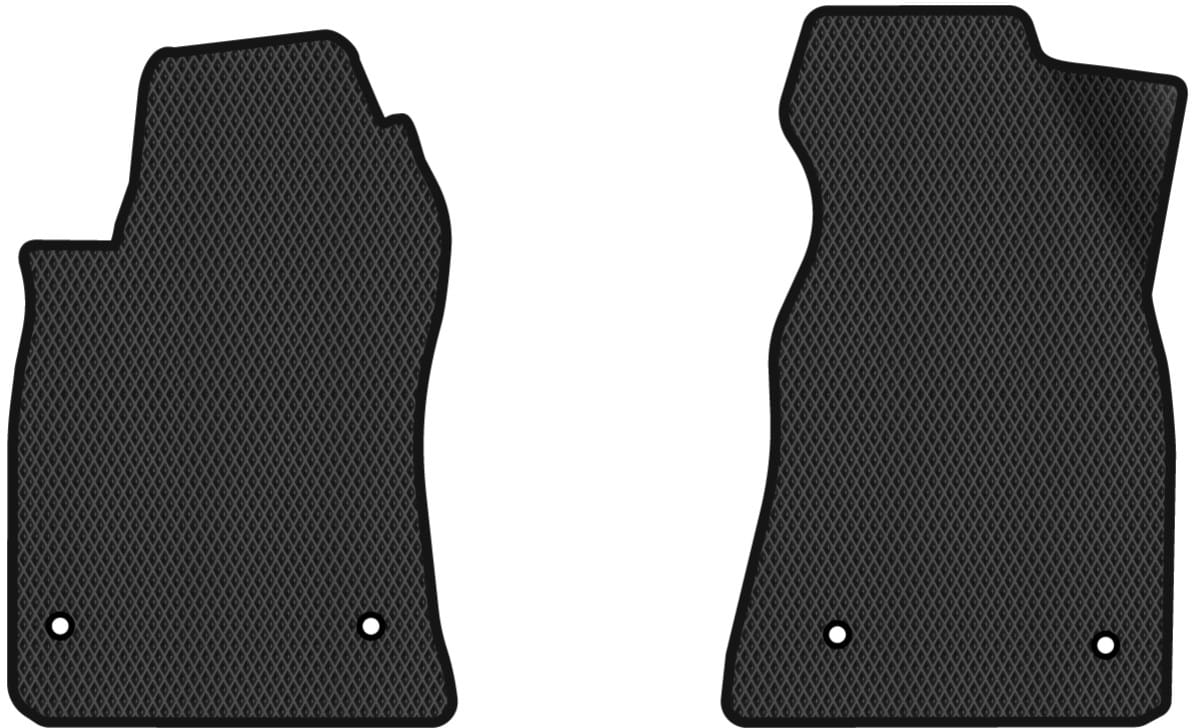 EVA коврики в салон авто передние EVAtech для A6 (C5) 4WD Restyling Audi 2001-2004 2 поколение Sedan EU (AU31012AB2AV4RBB)