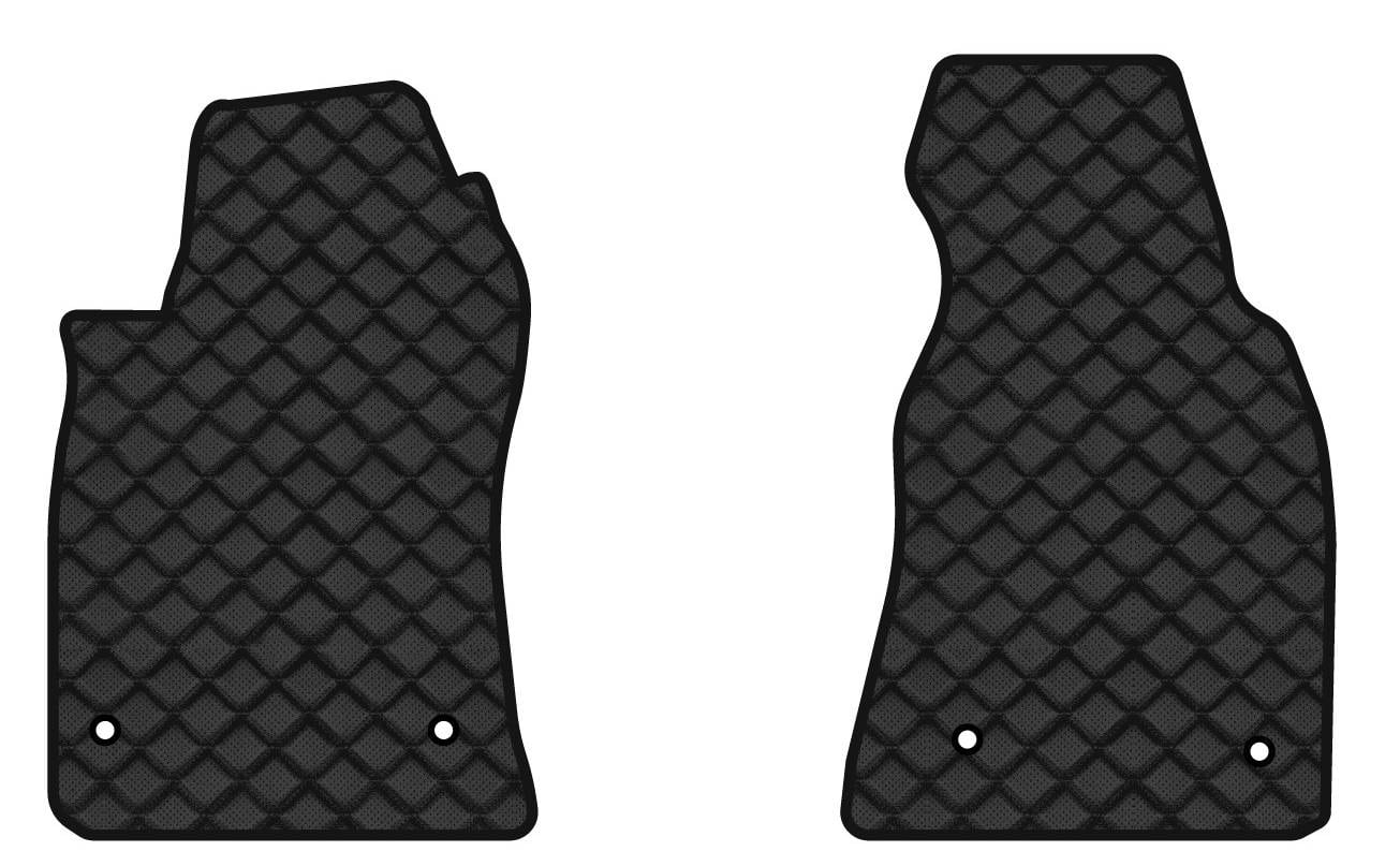 Коврики из экокожи в салон авто передние EVAtech ECO для A6 (C5) 4WD Restyling Audi 2001-2004 2 поколение Sedan EU AU31012AG2AV4BBB