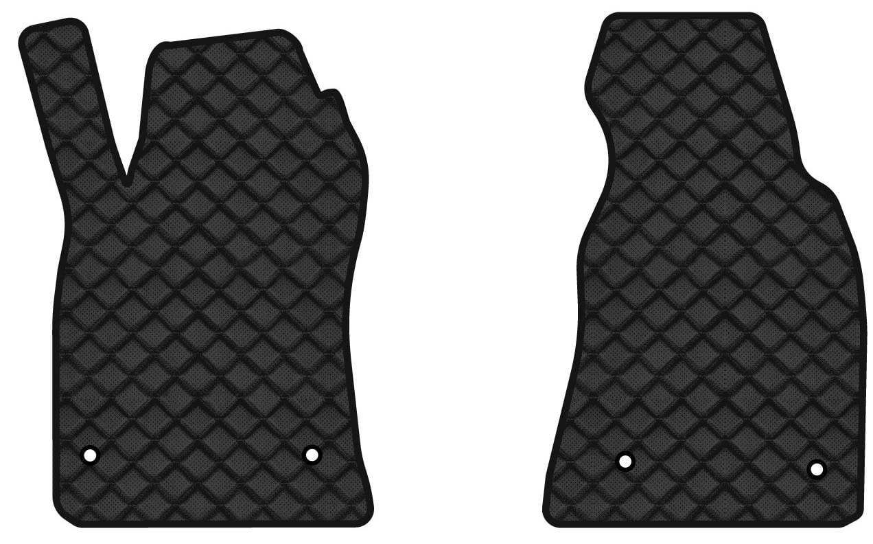 Коврики из экокожи в салон авто передние EVAtech ECO для A6 (C6) Audi 2004-2008 3 поколение Combi EU AU3164AV2AV4BBLB