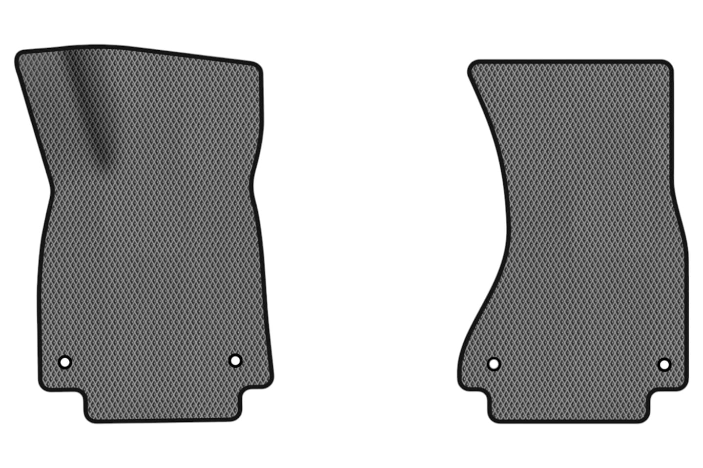 EVA килимки в салон авто передні EVAtech для A6 (C7) Audi 2011-2017 4 покоління Combi EU (AU31087AD2AV4RGB)