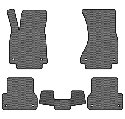 EVA килимки в салон авто EVAtech для A6 (C7) Audi 2011-2017 4 покоління Combi EU (AU31087C5AV8RGB)
