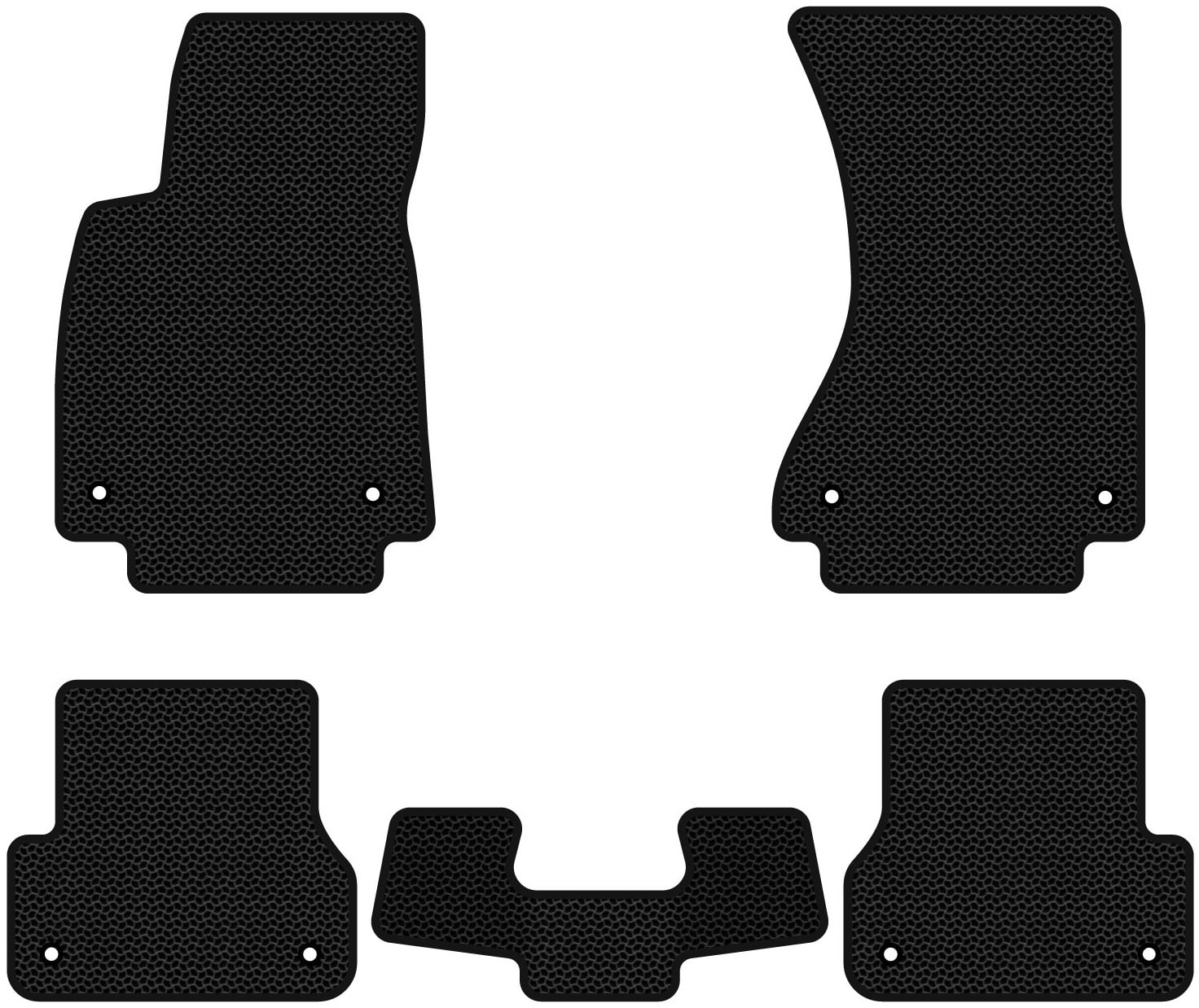 EVA килимки в салон авто EVAtech для A6 (C7) Audi 2011-2017 4 покоління Combi EU (AU31087CB5AV8KBB)