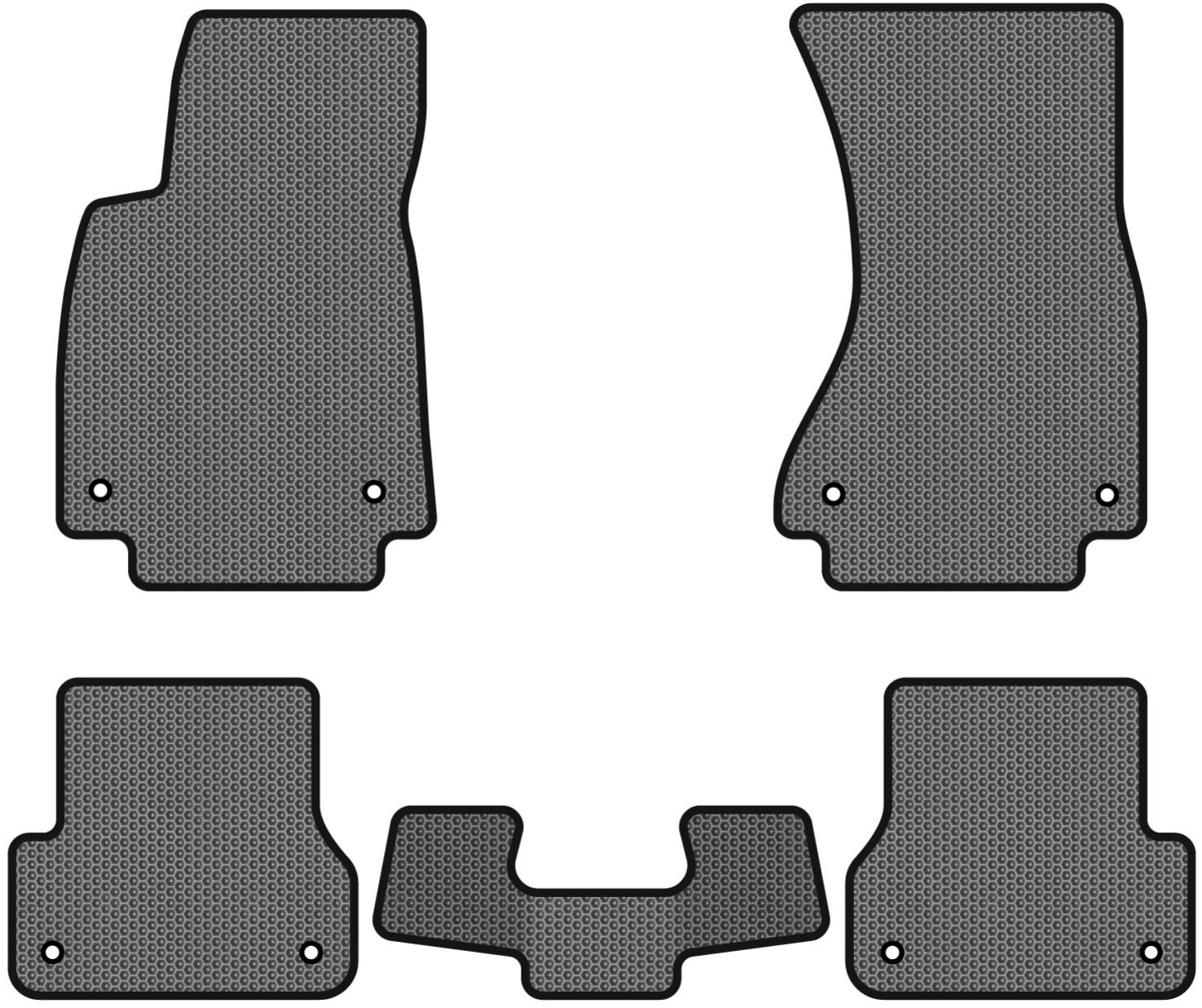EVA килимки в салон авто EVAtech для A6 (C7) Audi 2011-2017 4 покоління Combi EU (AU31087CB5AV8SGB)