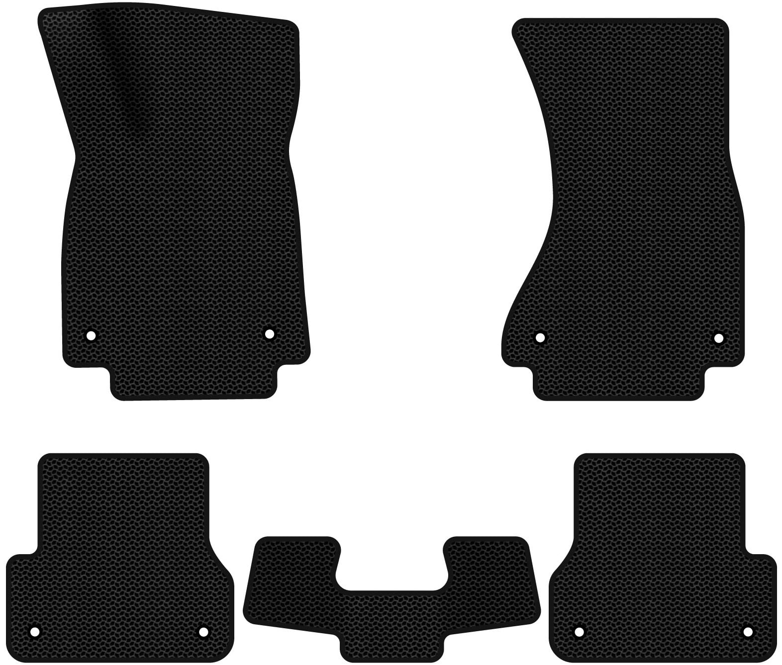 EVA килимки в салон авто EVAtech для A6 (C7) Audi 2011-2017 4 покоління Combi EU (AU31087CD5AV8KBB)