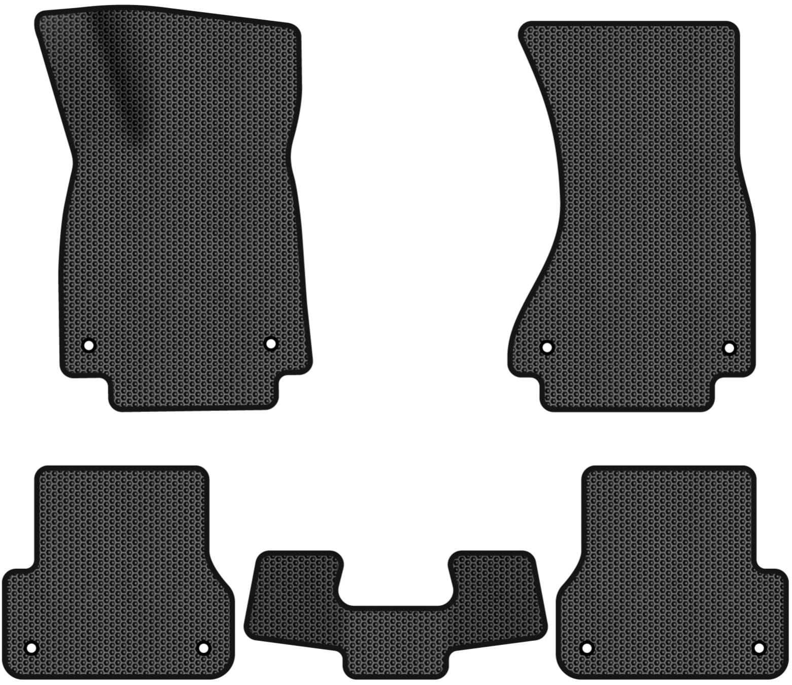 EVA килимки в салон авто EVAtech для A6 (C7) Audi 2011-2017 4 покоління Combi EU (AU31087CD5AV8SBB)