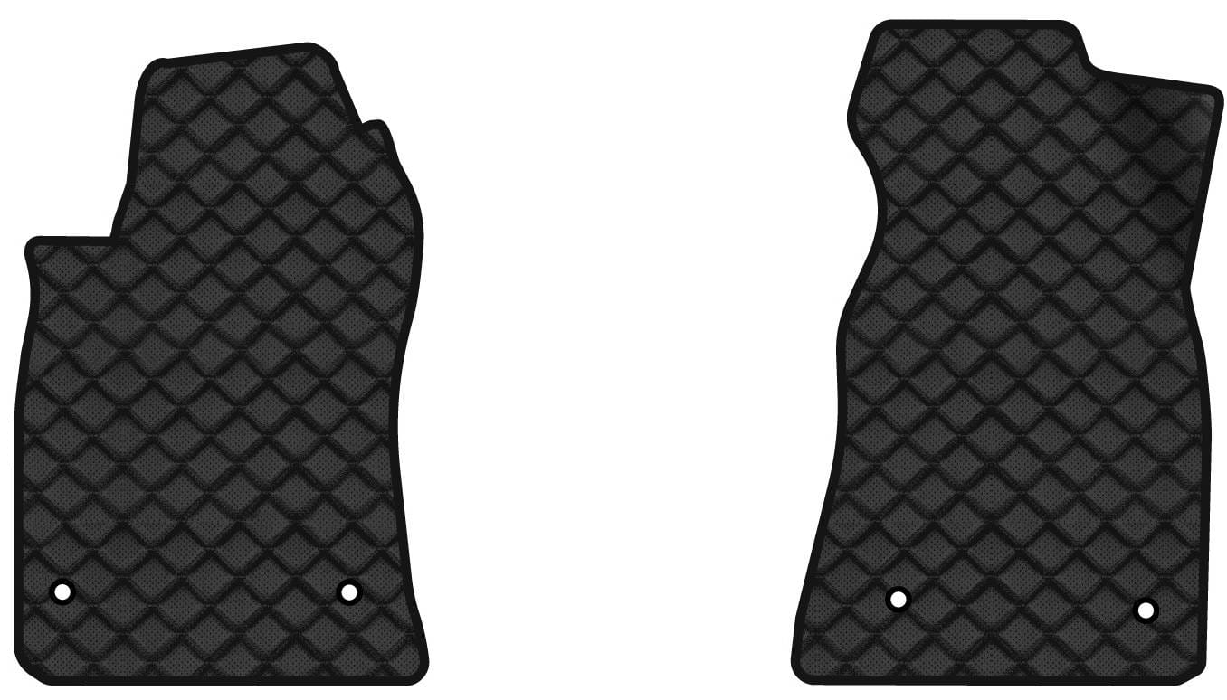 Коврики из экокожи в салон авто передние EVAtech ECO для A6 (C5) FWD Restyling Audi 2001-2004 2 поколение Combi EU AU32841AB2AV4BBB