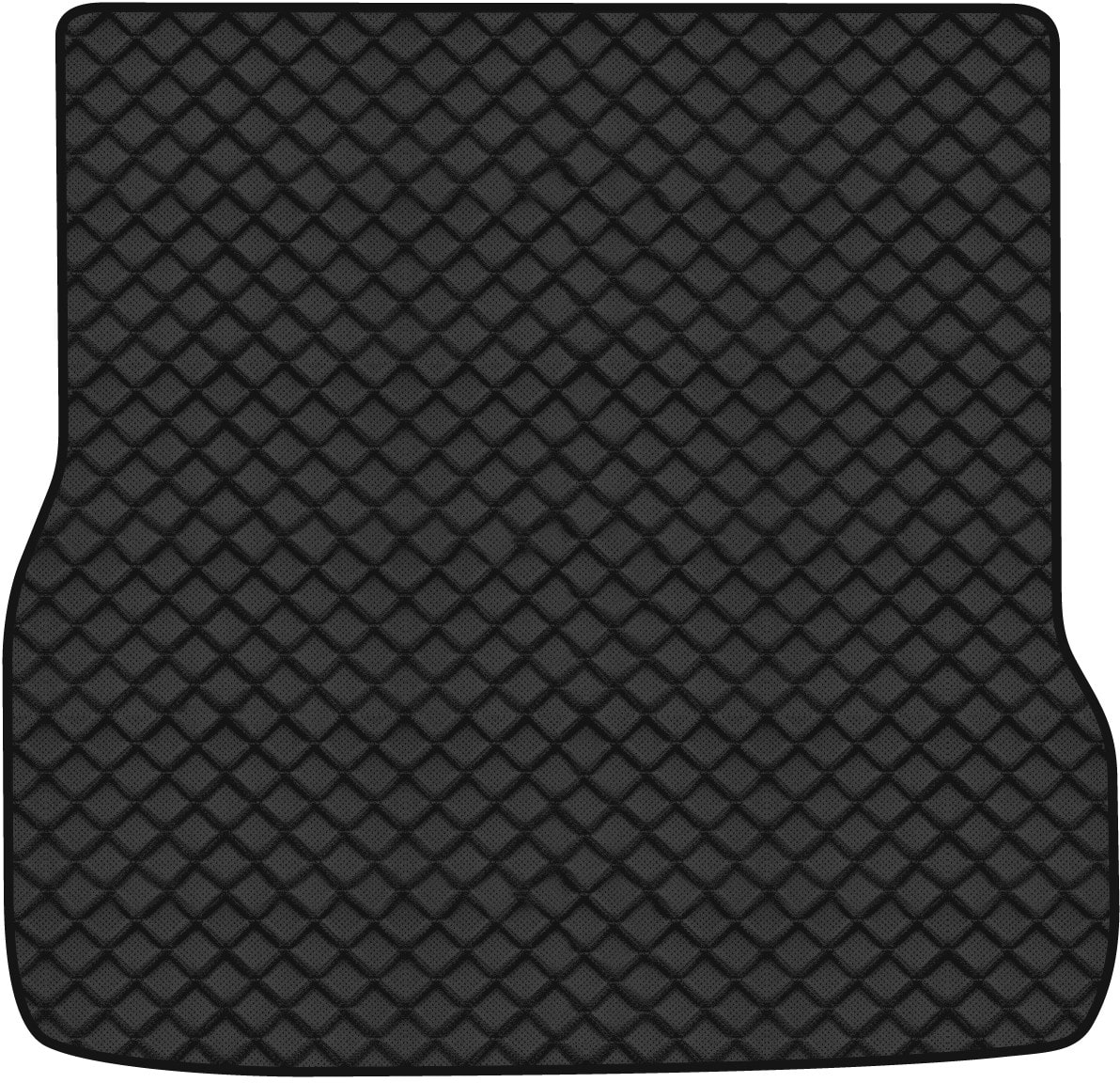 Коврик из экокожи в багажник авто EVAtech ECO для A6 (C5) 4WD Restyling Audi 2001-2004 2 поколение Combi EU AU31100B1BBB