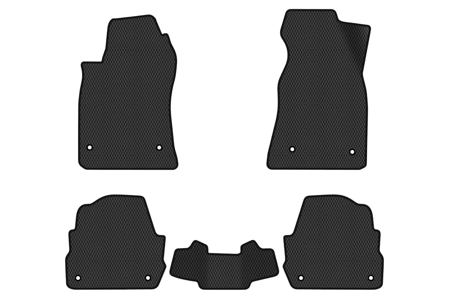 EVA коврики в салон авто EVAtech для A6 (C5) 4WD Restyling Audi 2001-2004 2 поколение Combi EU (AU31486CBK5AV8RBB)