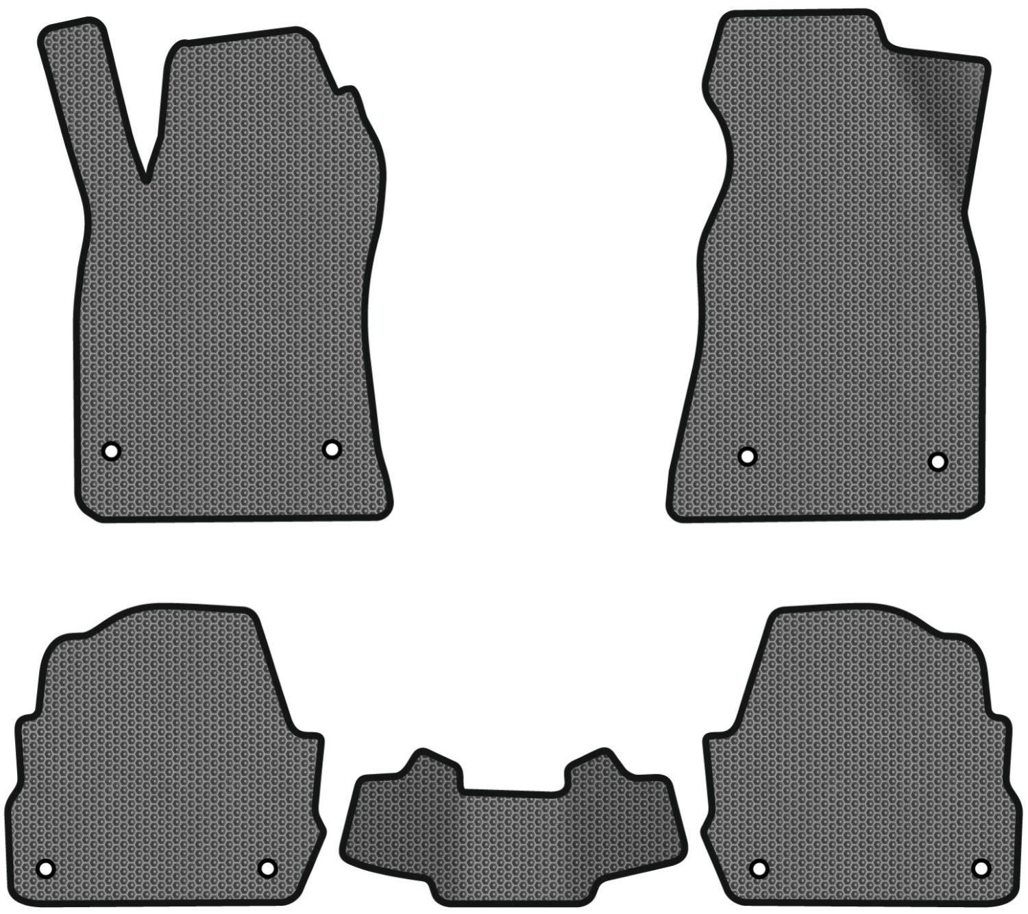 EVA коврики в салон авто EVAtech для A6 (C5) 4WD Restyling Audi 2001-2004 2 поколение Combi EU (AU31486CLK5AV8SGB)
