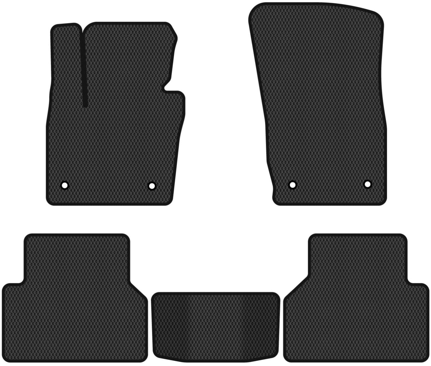 EVA коврики в салон авто EVAtech для Q3 (8U) Audi 2011-2018 1 поколение SUV EU (AU315C5AV4RBB)